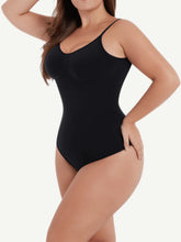 Ultimate Sculpt – Bodysuit mit offenem Rücken – Schwarz